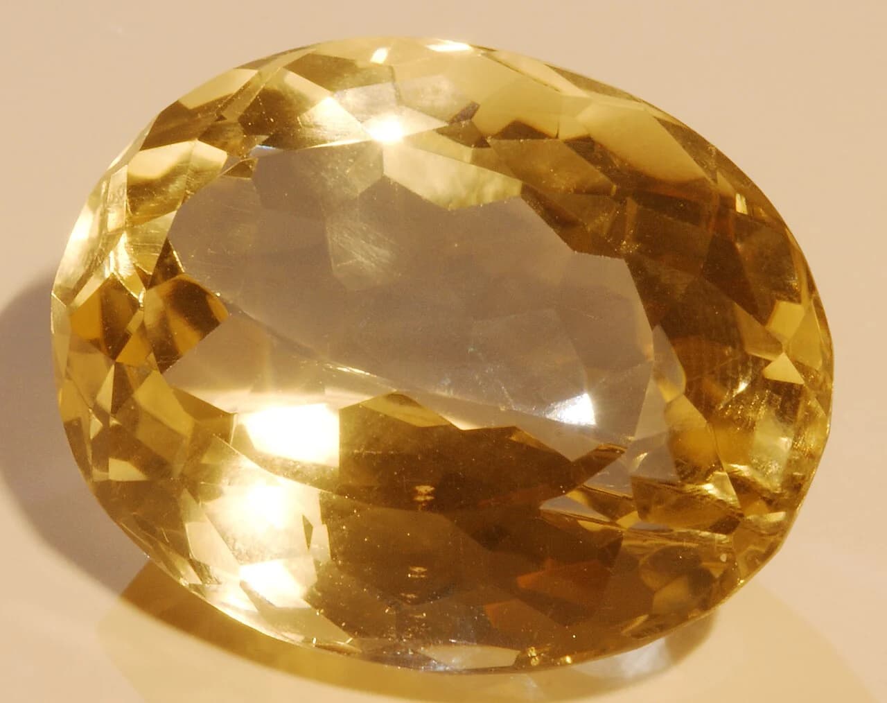 Citrine gemstone specimen, reference SS-2611